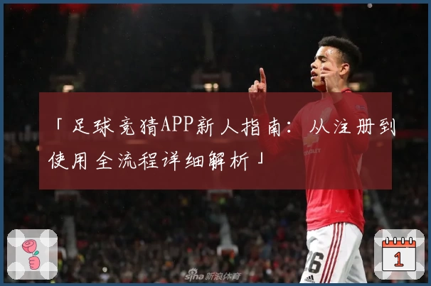 「足球竞猜APP新人指南：从注册到使用全流程详细解析」